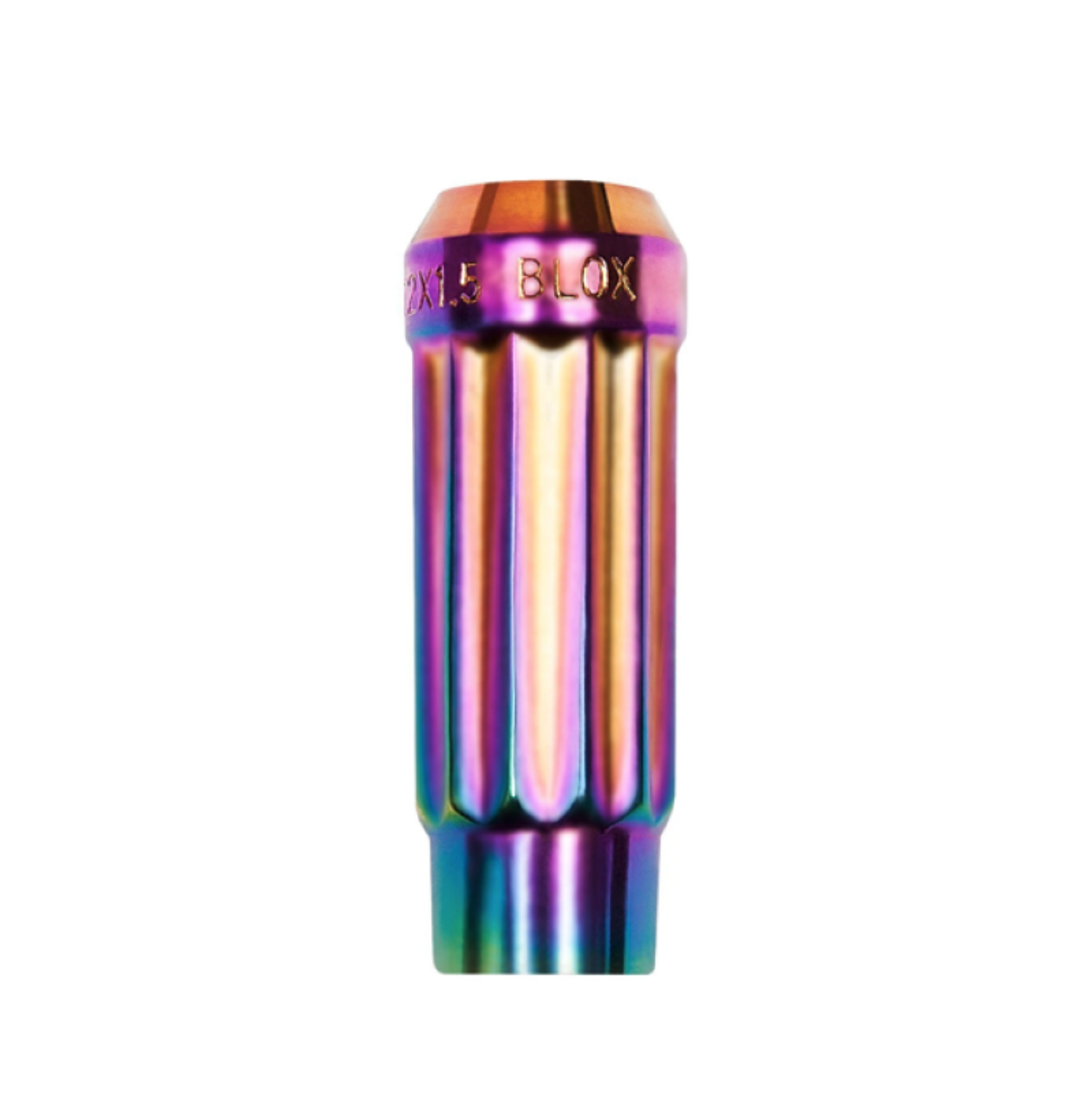 Picture of BLOX Racing 12-Sided P17 Tuner Lug Nut 12x1-25 - NEO Chrome Steel - Single Piece