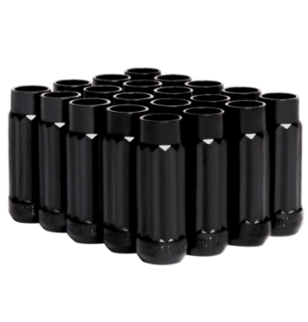 Picture of BLOX Racing 12-Sided P17 Tuner Lug Nuts 12x1-5 - Black Steel - Set of 20 Socket not included