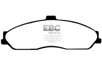 Picture of EBC 03-04 Cadillac XLR 4-6 Bluestuff Front Brake Pads