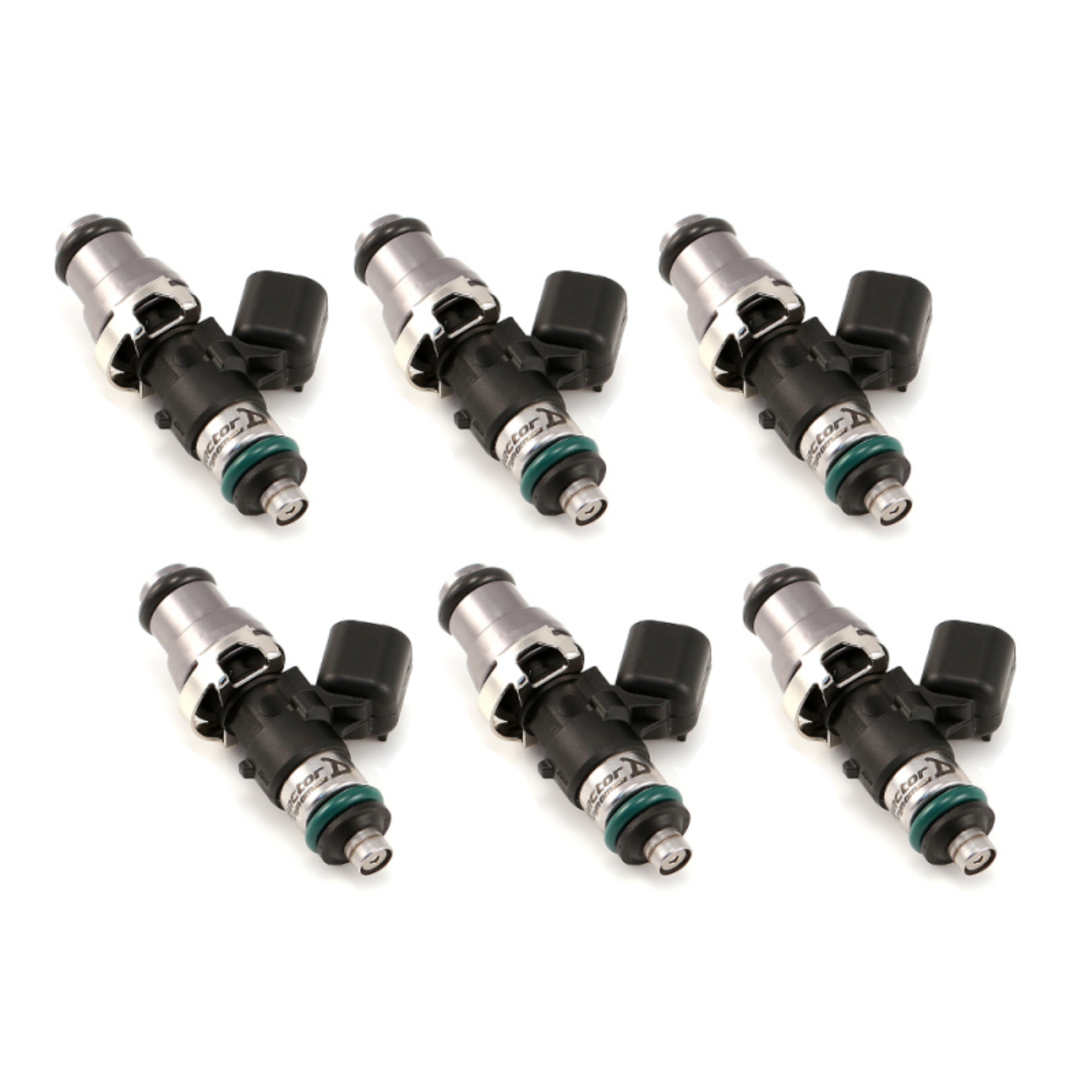 Picture of Injector Dynamics 2600-XDS Injectors - 48mm Length - 14mm Top - 14mm Lower O-Ring Set of 6