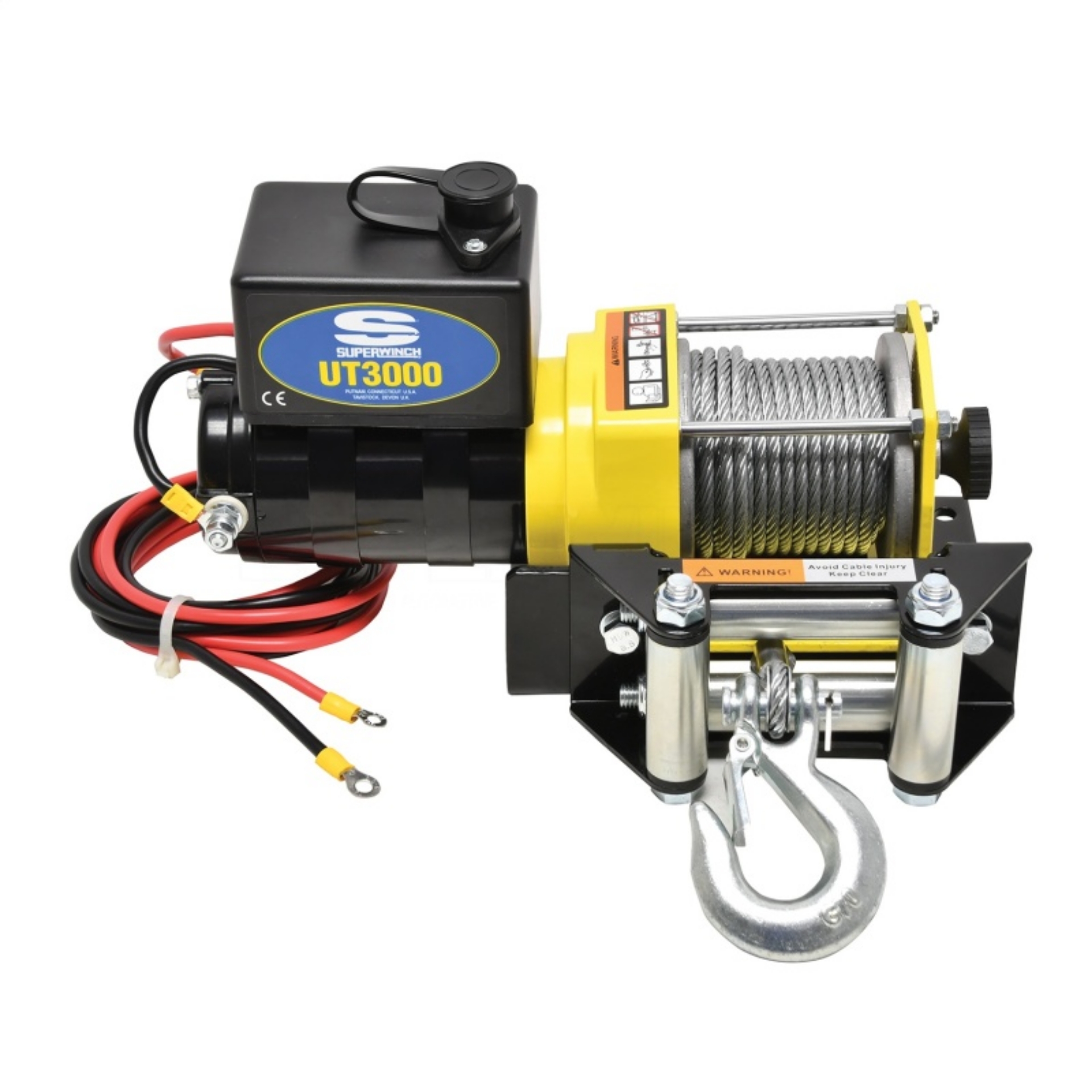 Picture of Superwinch 3000 LBS 12V DC 3-16in x 40ft Steel Rope UT3000 Winch