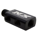 Picture of Nitrous Express Compact Distribution Block w-Gauge Port