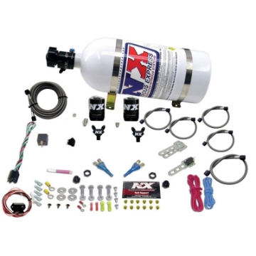 Picture of Nitrous Express 03-18 Nissan 350Z-370Z Dual Nozzle 35-150HP w-10lb Bottle