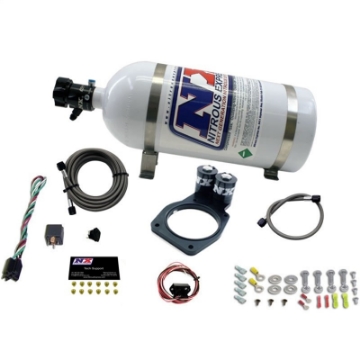 Picture of Nitrous Express 10-15 Chevrolet Camaro Nitrous Plate Kit 50-150HP w-10lb Bottle