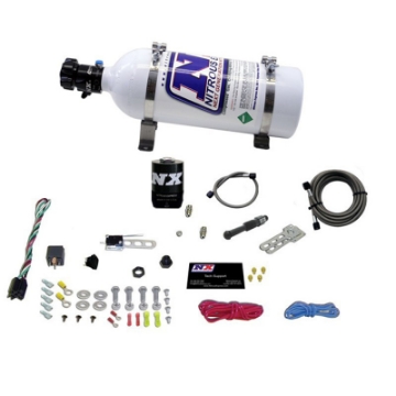 Picture of Nitrous Express Dry EFI Single Nozzle Nitrous Kit 35-150HP w-5lb Bottle