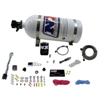 Picture of Nitrous Express Dry EFI Single Nozzle Nitrous Kit 35-150HP w-10lb Bottle