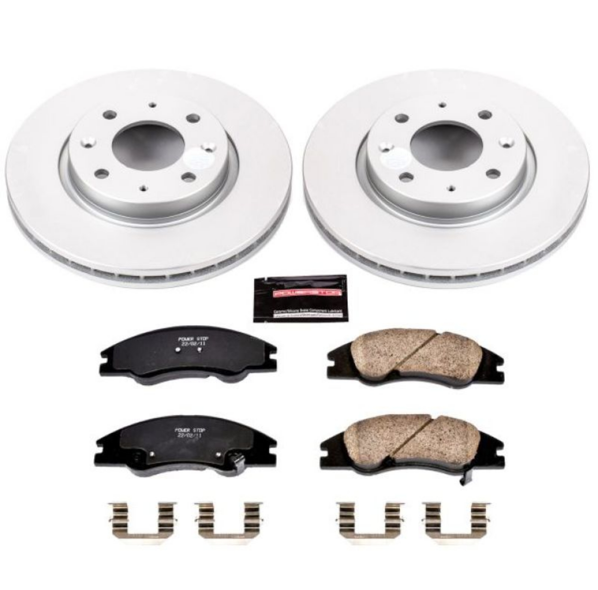 Picture of Power Stop 04-09 Kia Spectra Front Z17 Evolution Geomet Coated Brake Kit