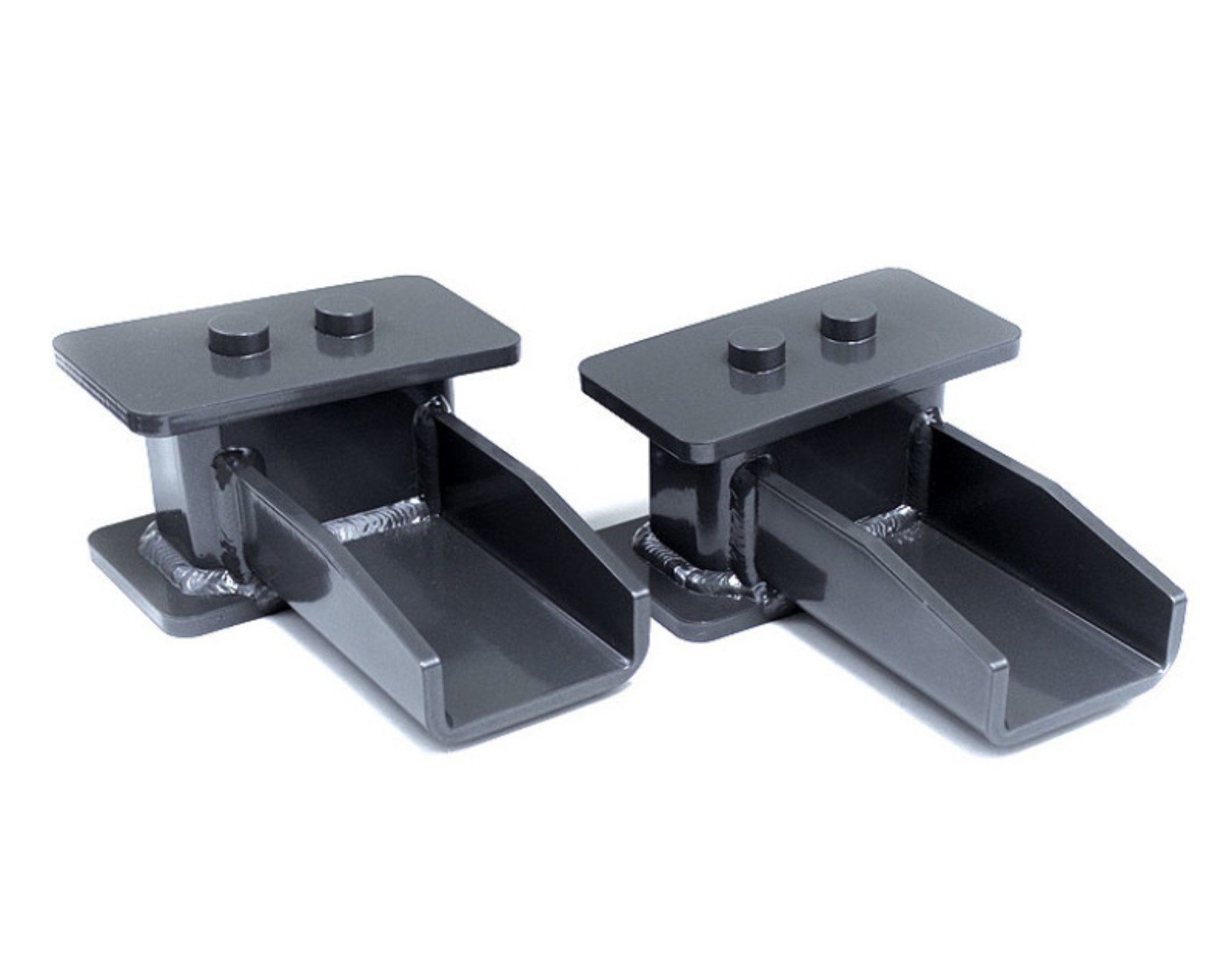 Picture of MaxTrac 09-18 Ford F-150 2WD 3in Rear Fabricated Steel Lift Blocks