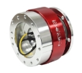 Picture of NRG Quick Release - Silver Body- Red Chrome Ring