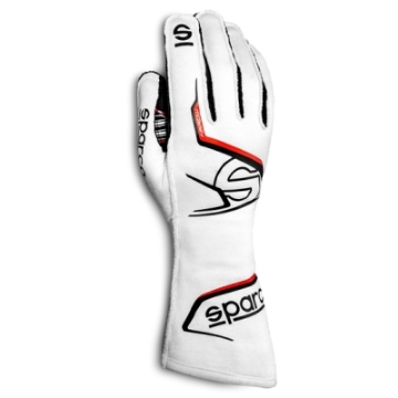 Picture of Sparco Gloves Arrow Kart 10 WHT-BLK