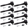 Picture of Ford Racing 5-0L-5-2L Hi-Energy Engine Ignition Coils - Set Of 8