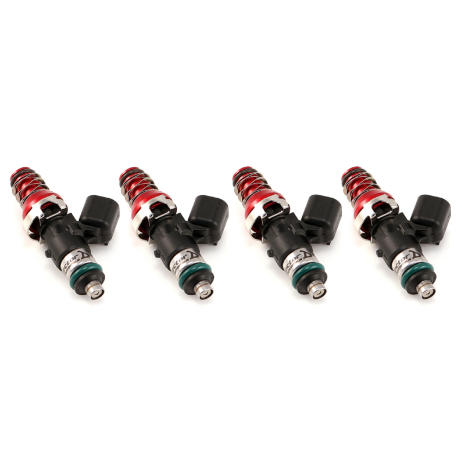 Picture of Injector Dynamics 1050-XDS - CBR1000RR 04-07 Applications 11mm Red Adapter Top Set of 4