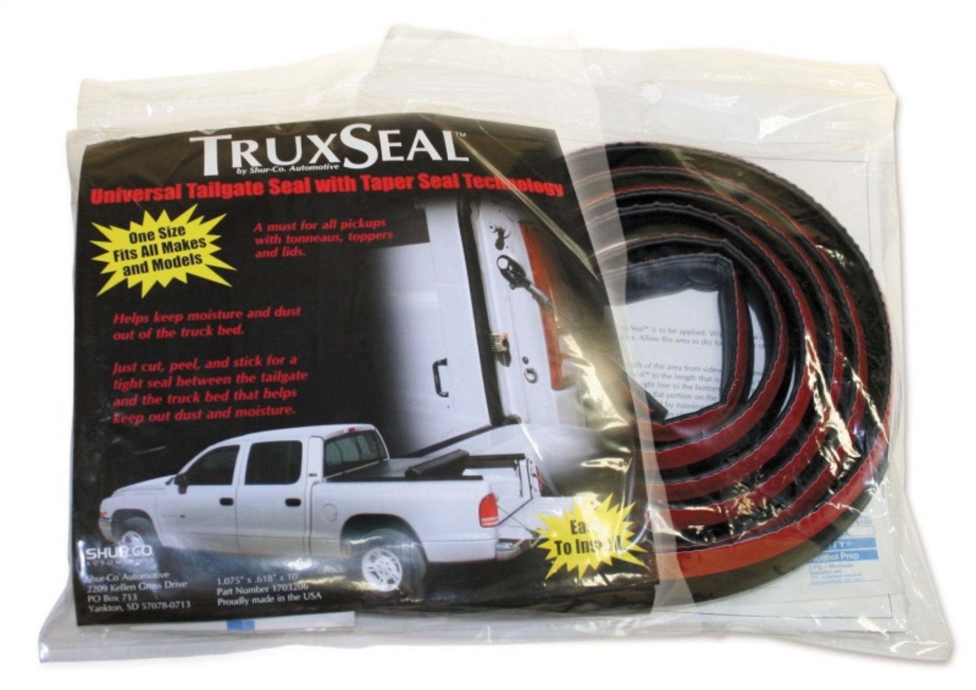 Picture of Truxedo TruXseal Universal Tailgate Seal - Single Application