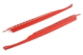 Picture of Perrin 11-14 Subaru WRX-STI Fender Shroud Set - Red