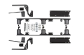 Picture of ARB Jl4D Roof Rack Fit Kit