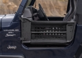 Picture of Rampage 1997-2006 Jeep WranglerTJ 2-Door Tube Doors With Netting - Black