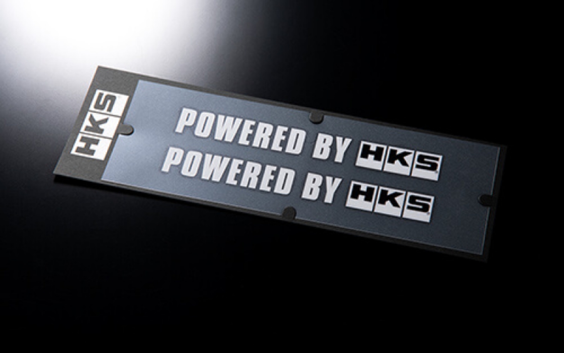 Picture of HKS HKS STICKER POWERED BY HKS W200 WHITE