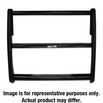 Picture of Go Rhino 07-13 Chevrolet Avalanche 3000 Series StepGuard - Black Center Grille Guard Only