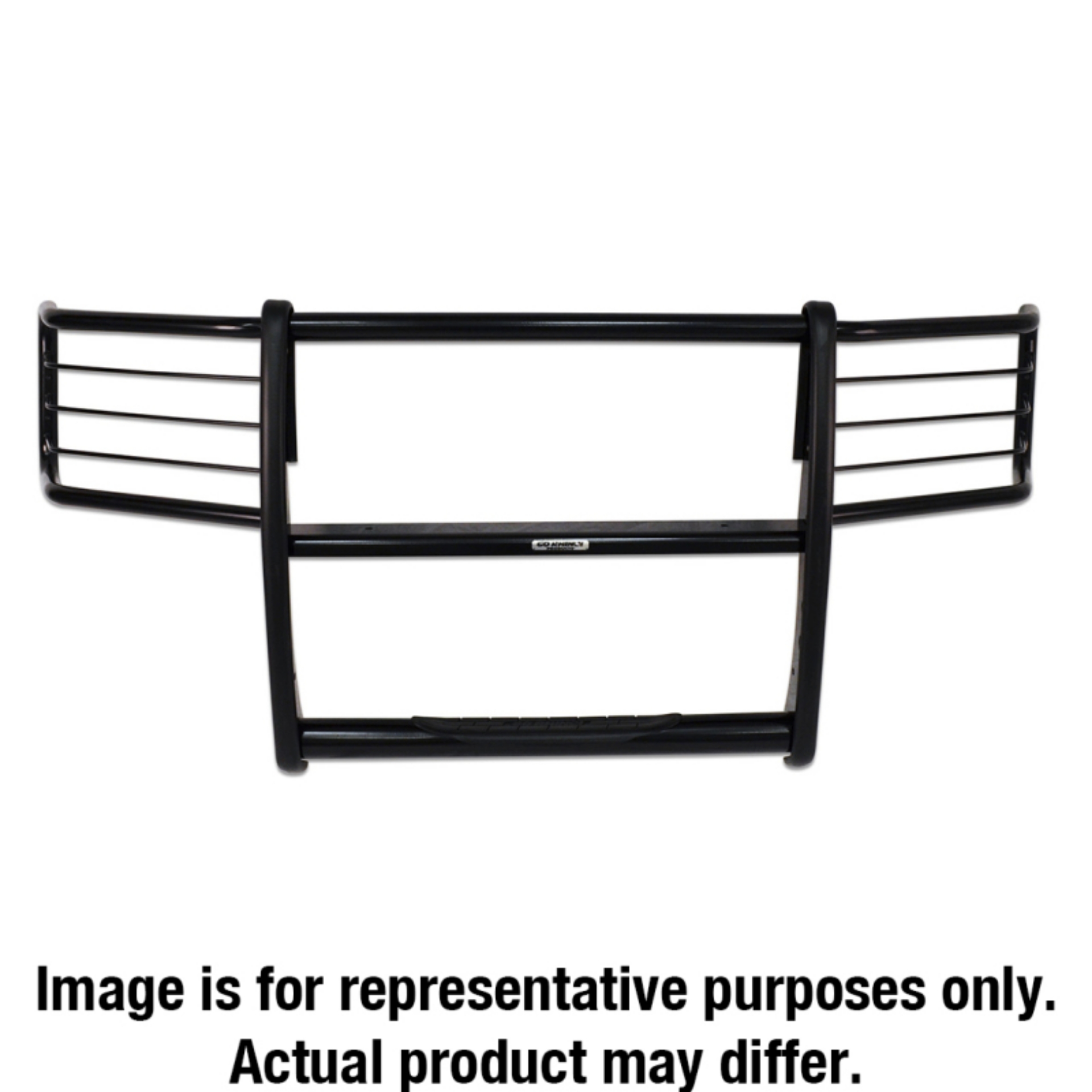 Picture of Go Rhino 92-96 Ford Bronco F-150 3000 Series StepGuard - Black