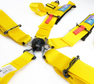 Picture of NRG 5PT 3in- Seat Belt Harness - Cam Lock - Yellow