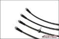 Picture of AMS Performance 08-15 Mitsubishi EVO X Stainless Steel Brake Lines 4 Lines