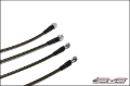 Picture of AMS Performance 08-15 Mitsubishi EVO X Stainless Steel Brake Lines 4 Lines