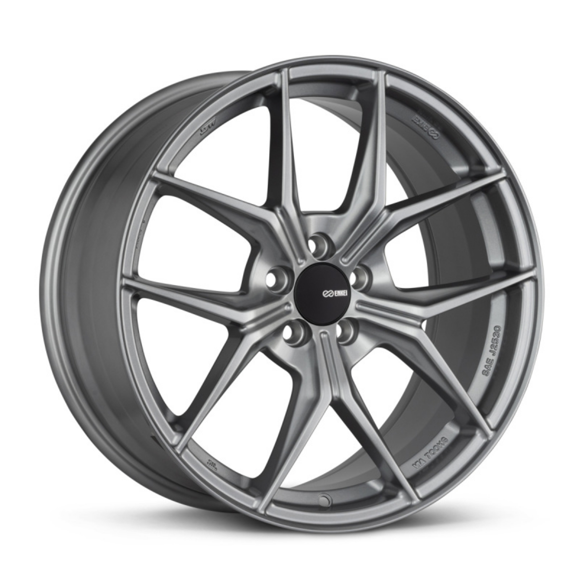 Picture of Enkei TSR-X 18x8 35mm Offset 5x114-3 BP 72-6mm Bore Storm Gray Wheel