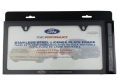 Picture of Ford Racing Ford Performance Slim License Plate Frame - Black Stainless Steel