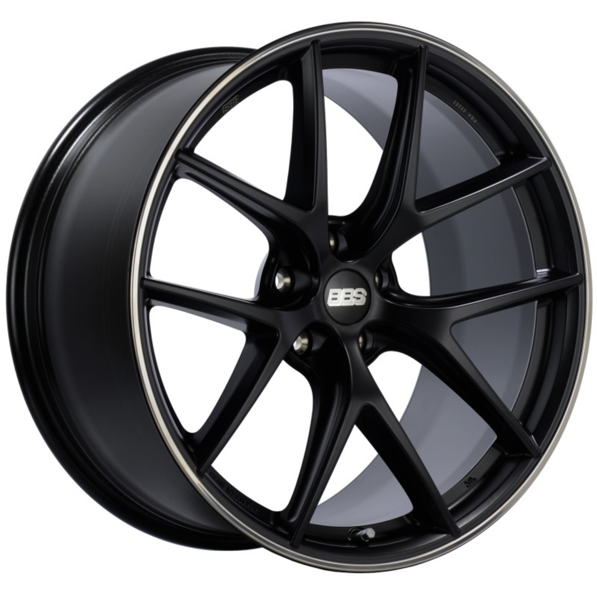 Picture of BBS CI-R 20x11-5 5x120 ET52 Satin Black Rim Protector Wheel -82mm PFS-Clip Required