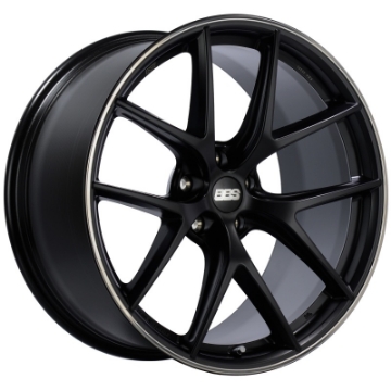 Picture of BBS CI-R 19x9 5x120 ET44 Satin Black Rim Protector Wheel -82mm PFS-Clip Required