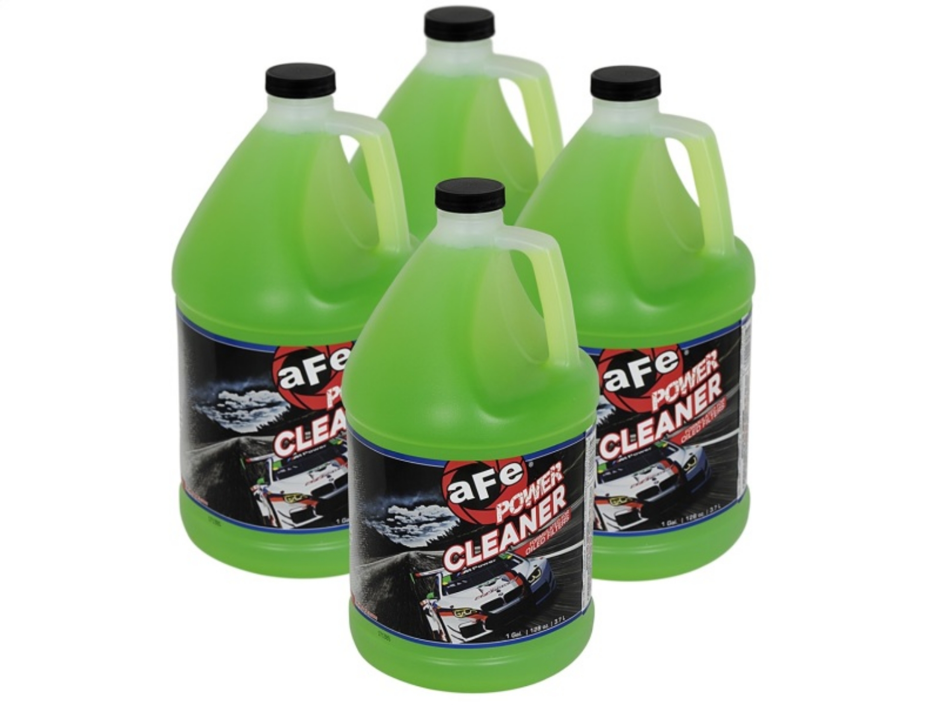 Picture of aFe MagnumFLOW Pro Dry S Air Filter Power Cleaner - 1 Gallon 4 Pack