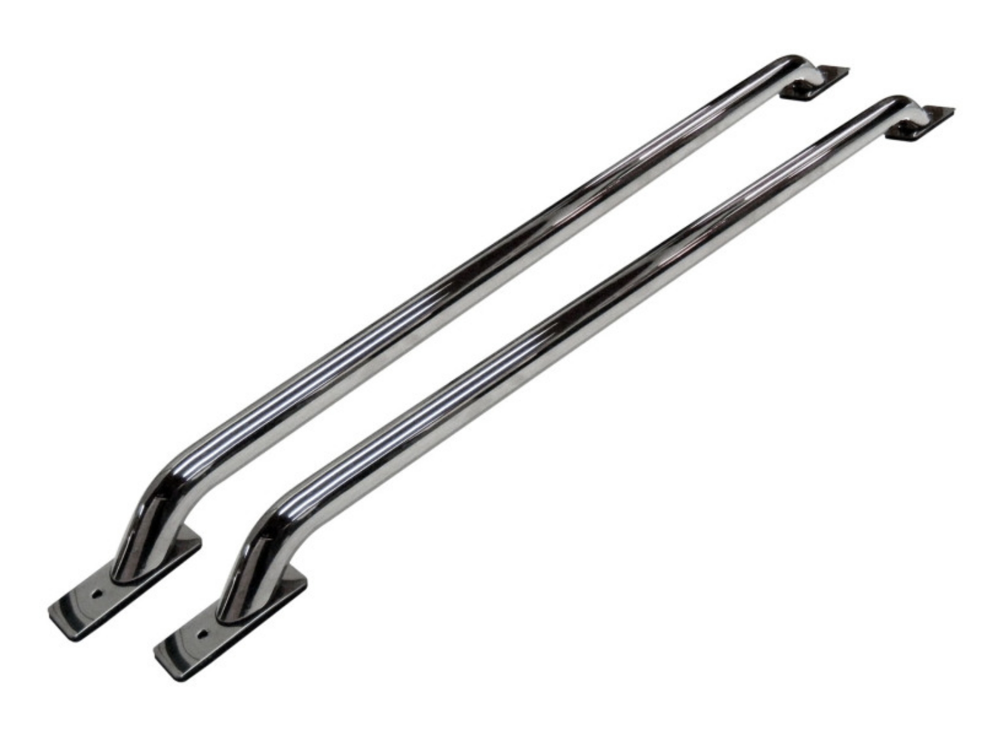 Picture of Go Rhino 97-14 Ford F-150 Stake Pocket Bed Rails - Chrome