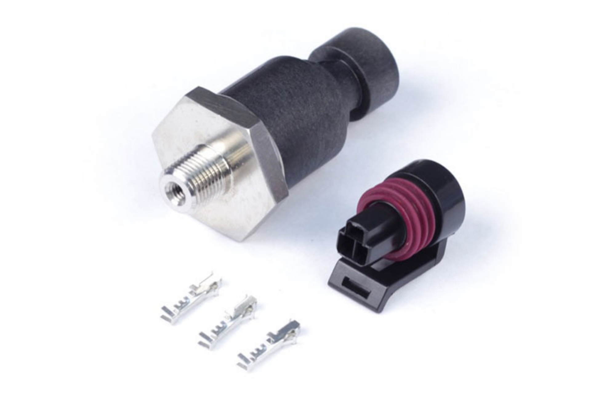 Picture of Haltech 2000 PSI Honeywell Brake-Nitrous Pressure Sensor 1-8 NPT Incl Plug & Pins