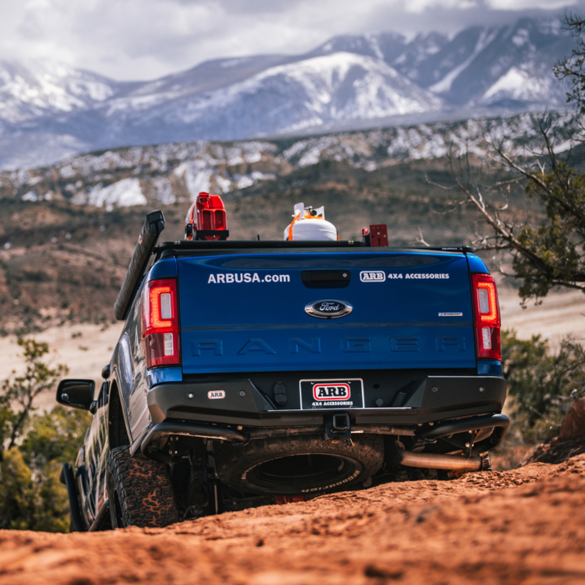 Picture of ARB Summit Rear Bumper 19-20 Ford Ranger Suite OE Towbar