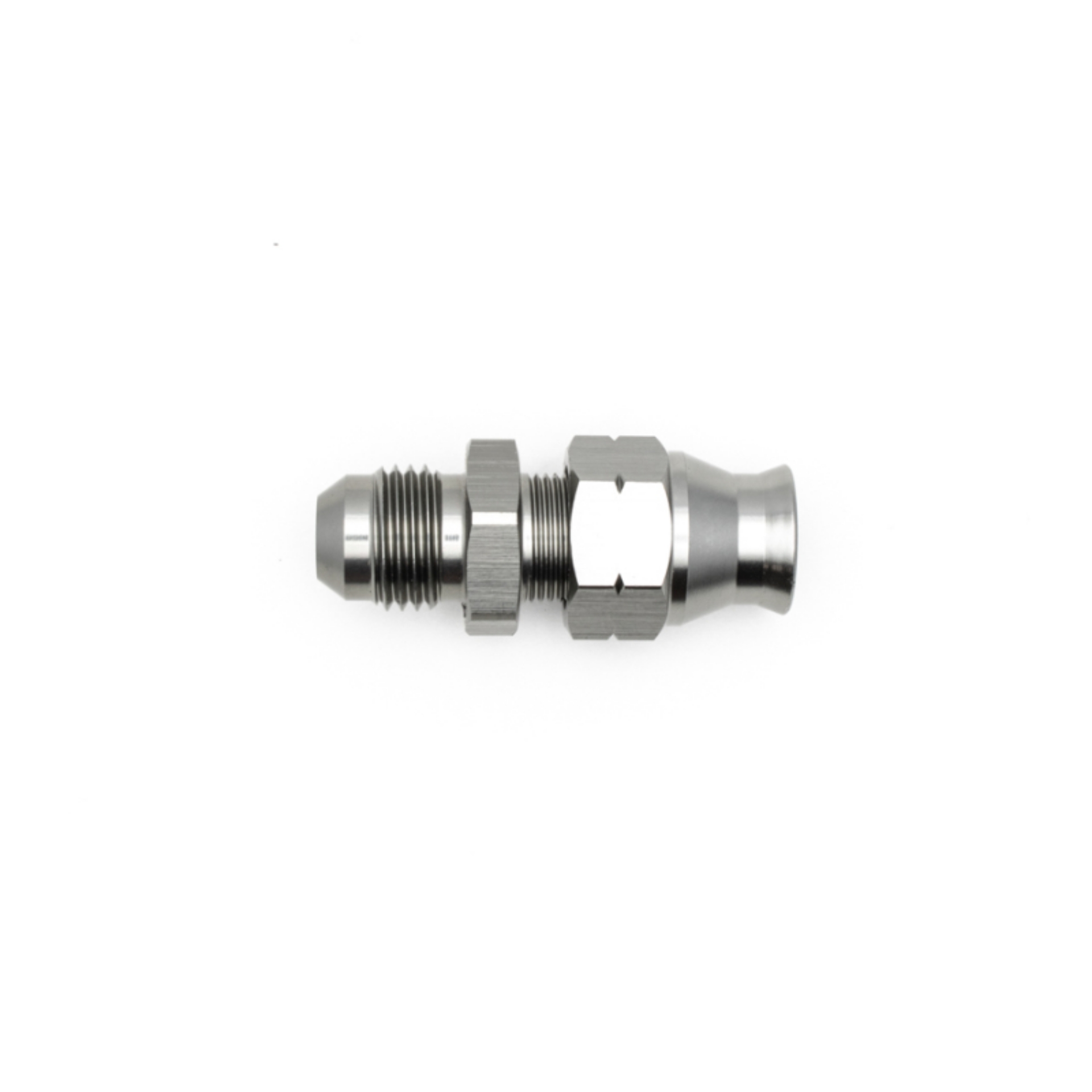 Picture of DeatschWerks 6AN Male Flare to 5-16in Hardline Compression Adapter Incl- 1 Olive Insert