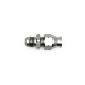 Picture of DeatschWerks 6AN Male Flare to 5-16in Hardline Compression Adapter Incl- 1 Olive Insert