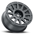 Picture of ICON Ricochet 15x7 5x100 15mm Offset 4-6in BS 56-1mm Bore Satin Black Wheel