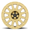 Picture of ICON Ricochet 15x7 5x100 15mm Offset 4-6in BS 56-1mm Bore Gloss Gold Wheel