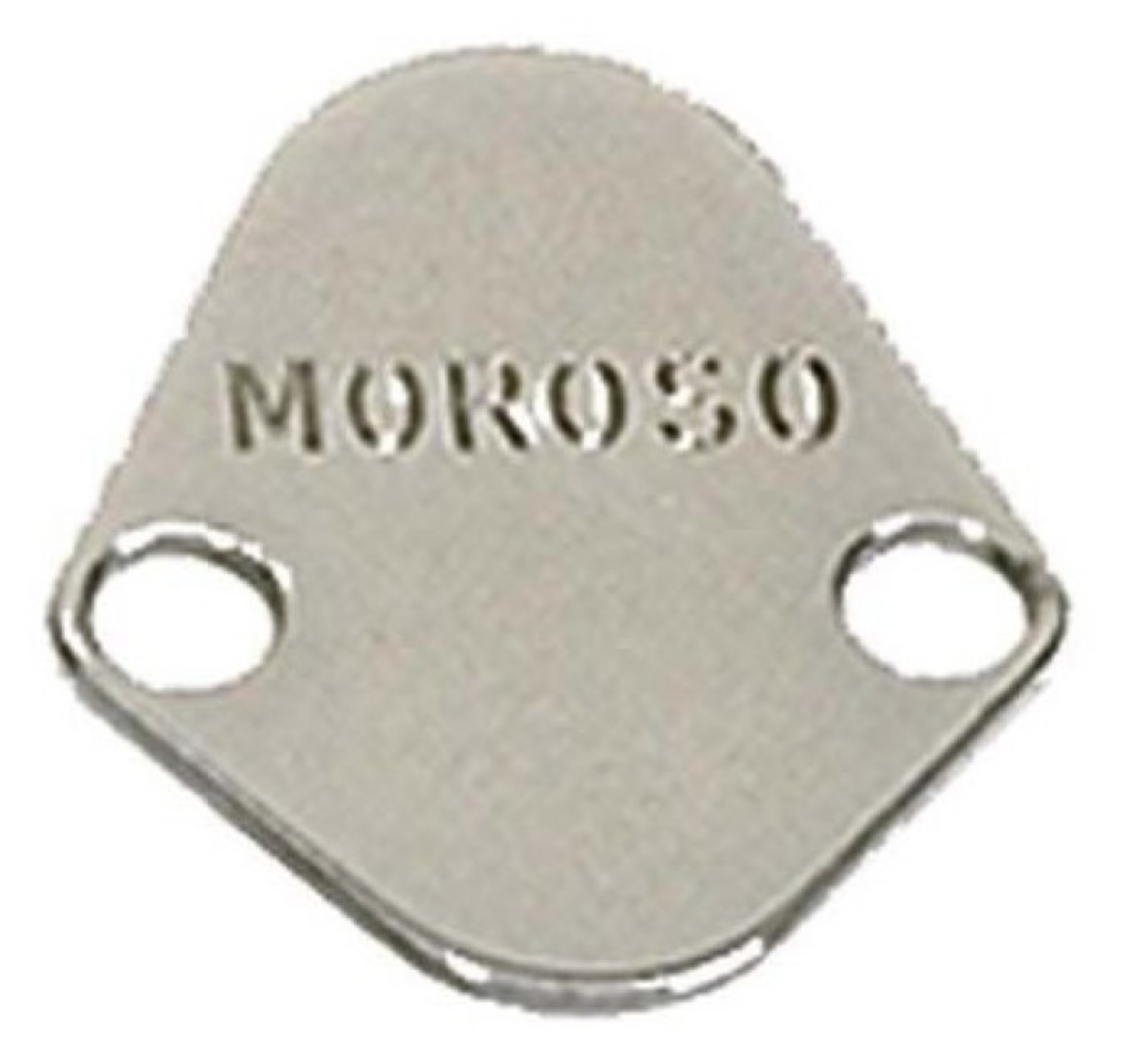 Picture of Moroso Chevrolet Big Block-Chrysler 273-440-Ford Fuel Pump Block-Off Plate - Chrome Plated Steel