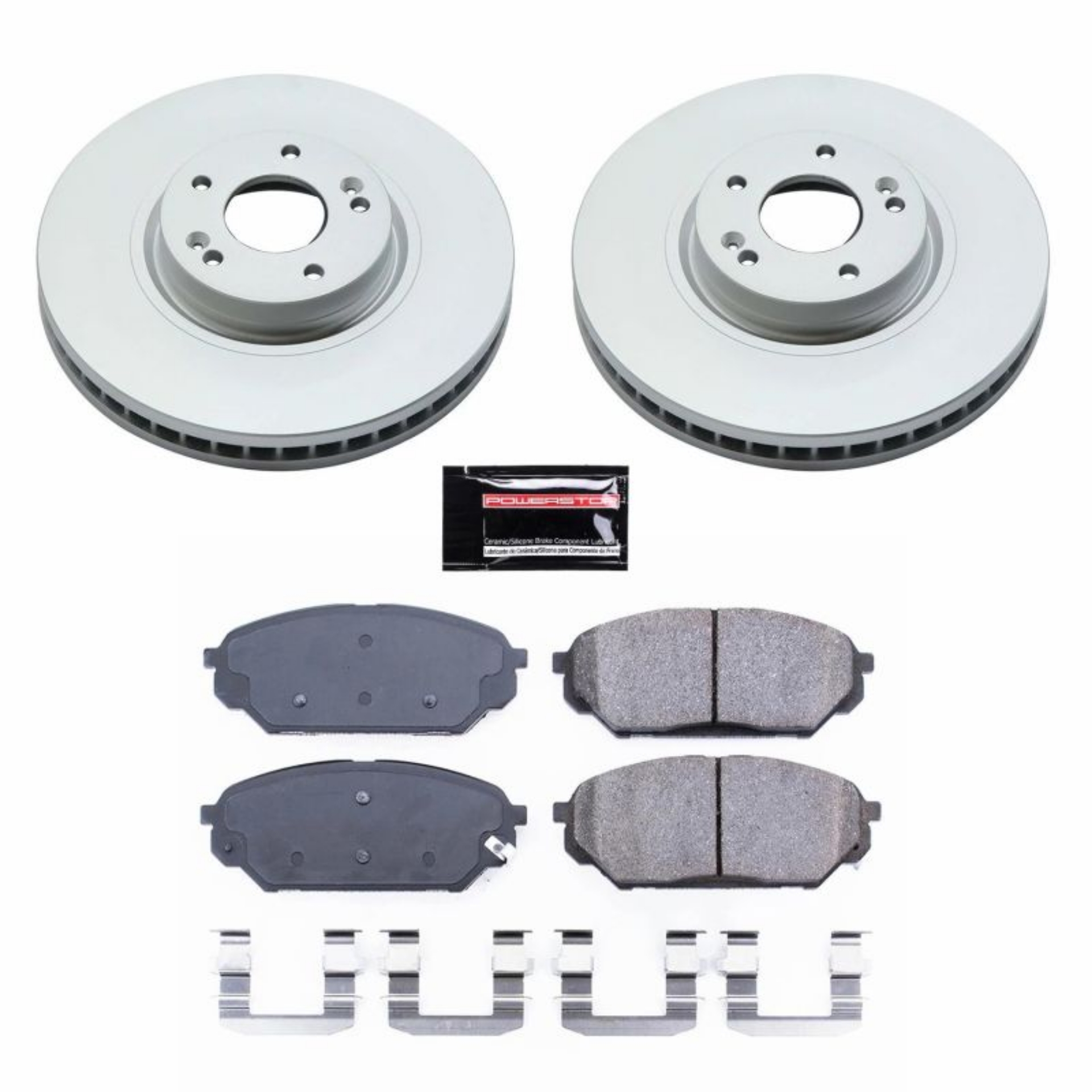 Picture of Power Stop 07-12 Hyundai Veracruz Front Z17 Evolution Geomet Coated Brake Kit