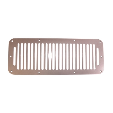 Picture of Rugged Ridge 78-95 Jeep CJ - Jeep Wrangler Satin Stainless Steel Cowl Vent Cover