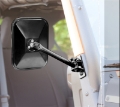 Picture of Rugged Ridge 97-18 TJ JK Black Rectangular Quick Release Mirrors