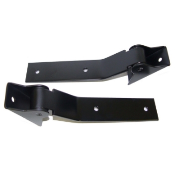 Picture of Rugged Ridge 87-95 Jeep Wrangler YJ Black Tailgate Hinge Set