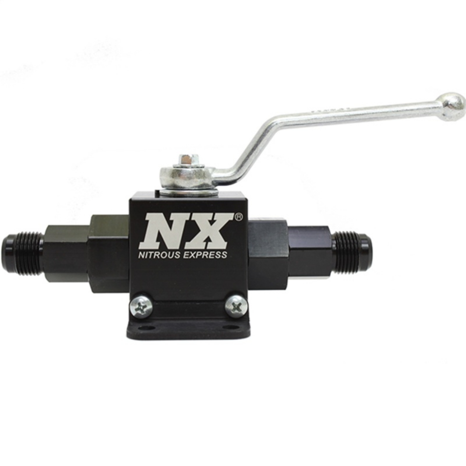 Picture of Nitrous Express Lightweight Billet In-Line Valve 1-5in I-D 6AN Fitting