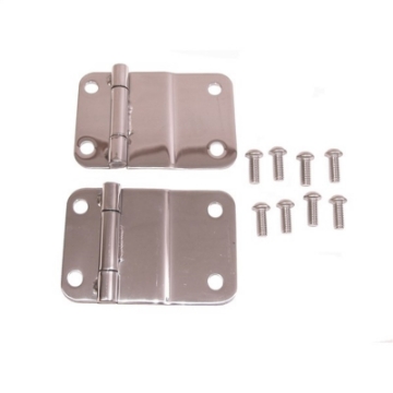 Picture of Rugged Ridge 76-86 Jeep CJ Stainless Steel Tailgate Hinges