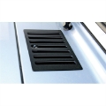 Picture of Rugged Ridge 1997 Jeep Wrangler TJ Black Cowl Vent Cover