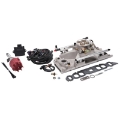 Picture of Edelbrock Pro Flo 4 Fuel Inject Kit Seq Port BBC Oval Port 850 Max HP 60 LbHr Injec Satin w-o Tablet