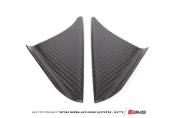 Picture of AMS Performance 2020+ Toyota GR Supra Anti-Wind Buffeting Kit - Matte Carbon