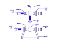 Picture of Progress Tech 01-05 Honda Civic Rear Sway Bar Adapter Kit