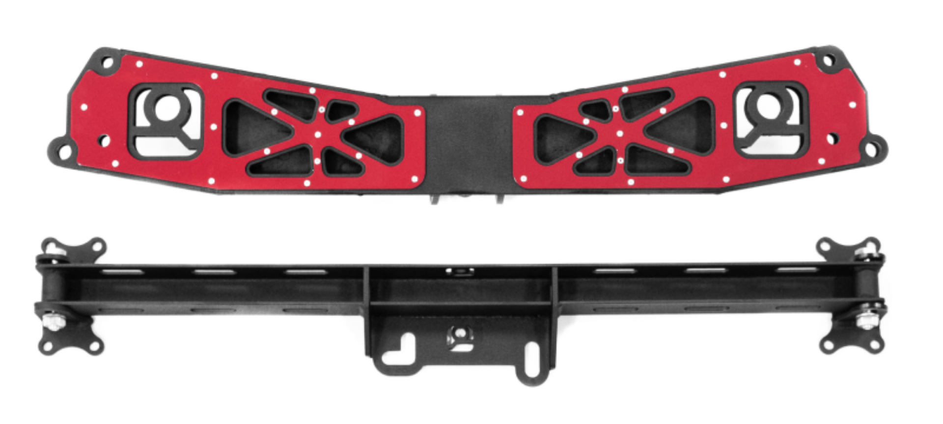 Picture of Innovative AWD Rear Diff Mount Kit - EG-DC Standard - Black-Red